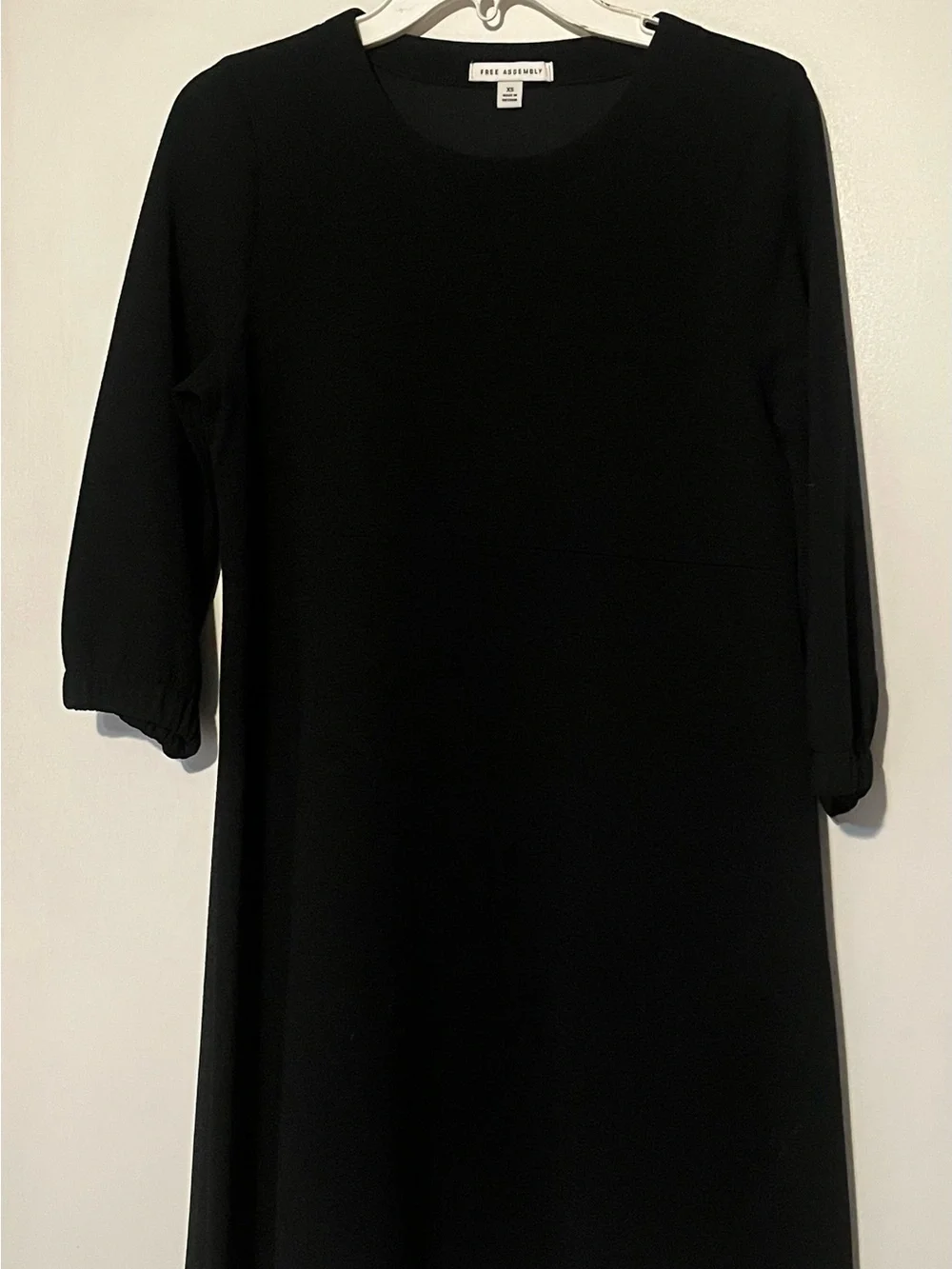 Long sleeve Black Dress
